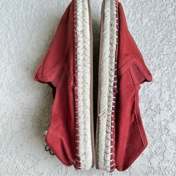 NWT Zara rustic orange canvas espadrilles Sz 7 - Picture 6 of 10